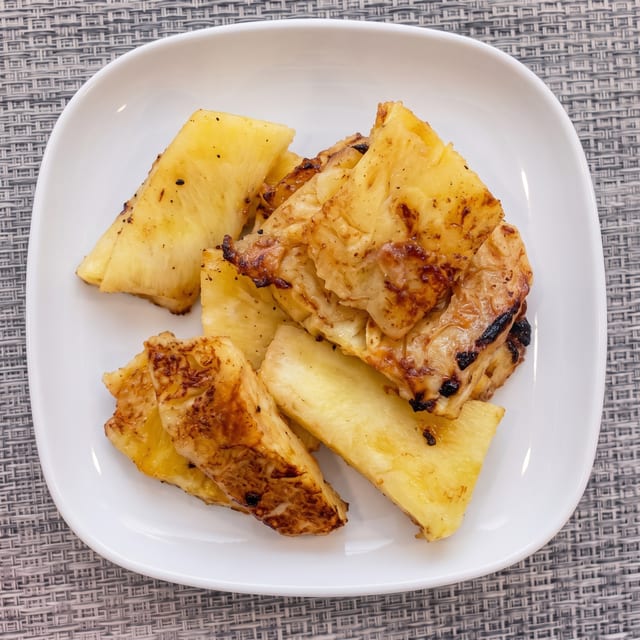 Grilled Pineapple.
