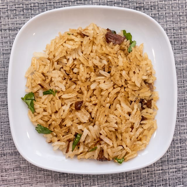 Rice with Beef.